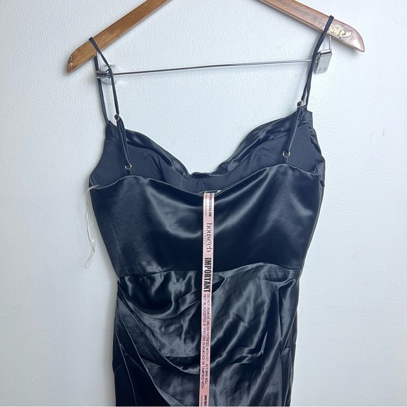 NEW House of CB Reva Satin Gathered Corset Dress - Picture 7 of 13